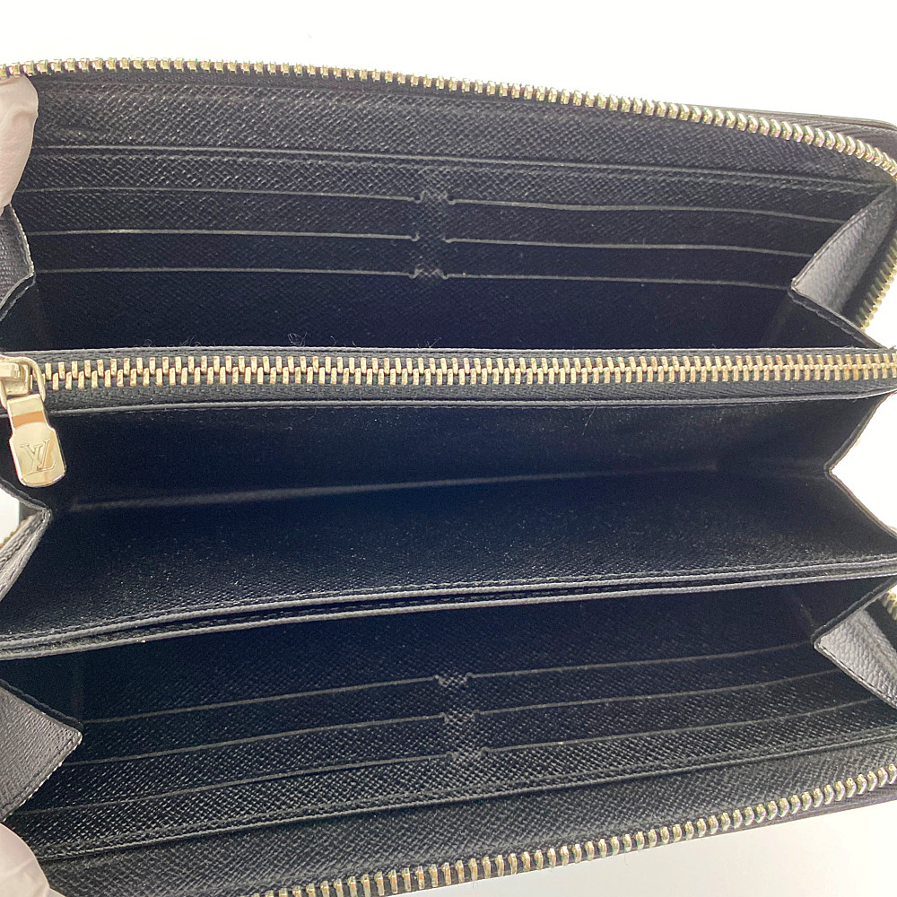 Louis Vuitton Epi Zippy Wallet Zip Aroundpurse Noir / M61857 / Black | eBay