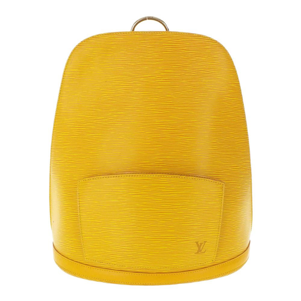 Louis Vuitton Epi Gobelin Backpack Bag / M52299 / Yellow