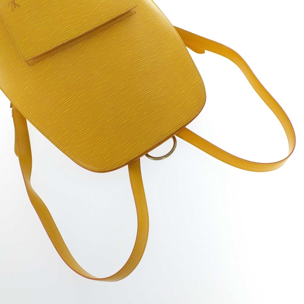 Louis Vuitton Epi Gobelin Backpack Bag / M52299 / Yellow