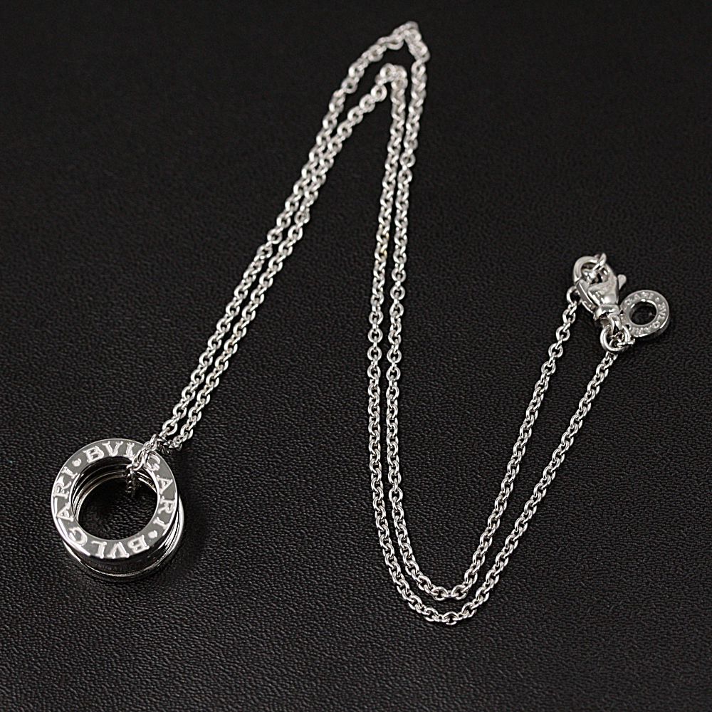 Bvlgari B Zero One / B-ZERO1 Small Size Necklace Pendant / K18WG / 750-11.9g | eBay
