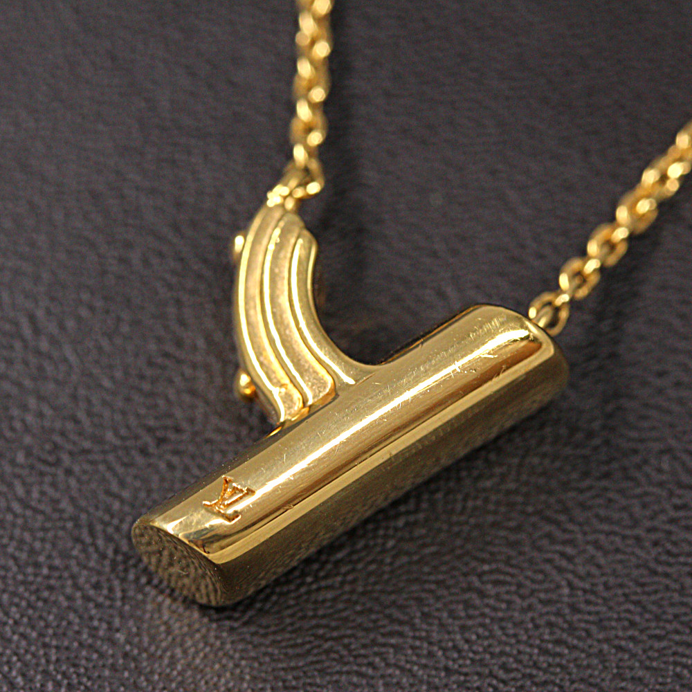 Louis Vuitton Necklace LV & ME Y Initial Necklace Pendant / alloy / plating-... | eBay