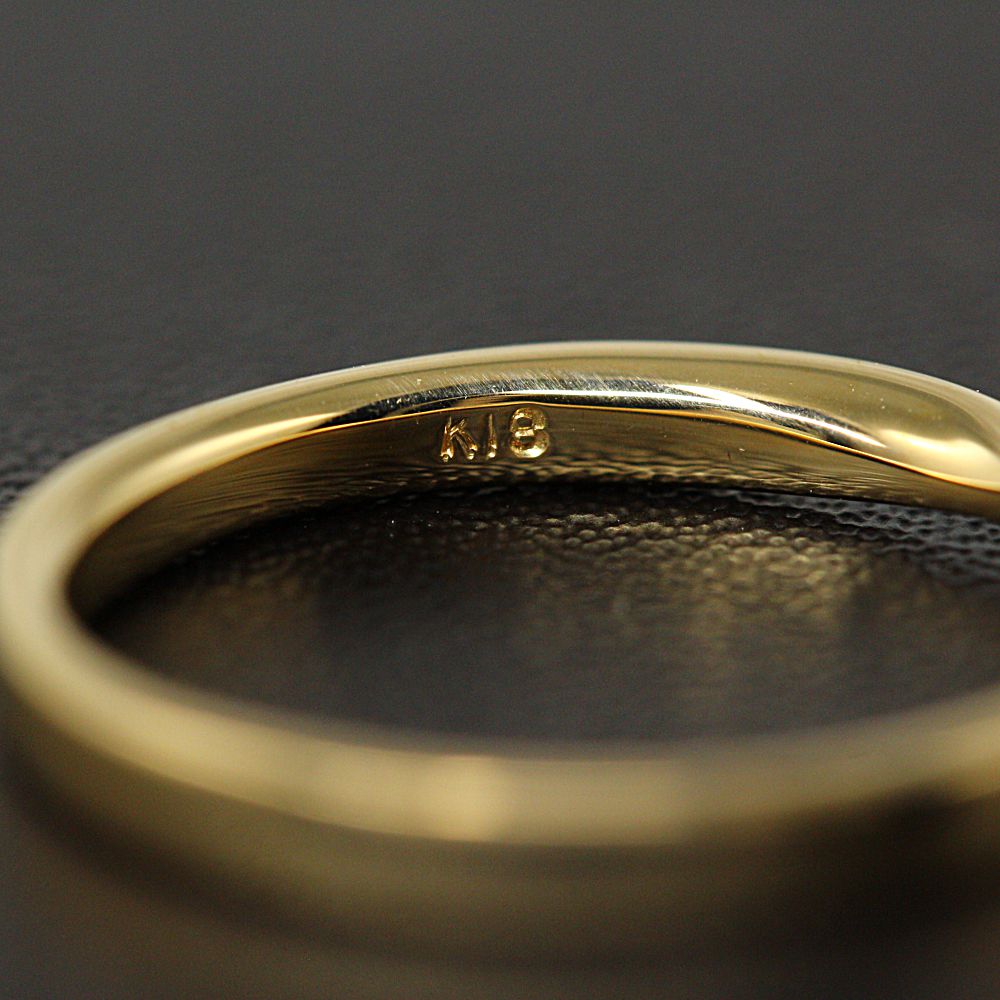 Mederu Jewelry Twist Ring Ring / 18K Yellow Gold / 7502.0g / 7.5