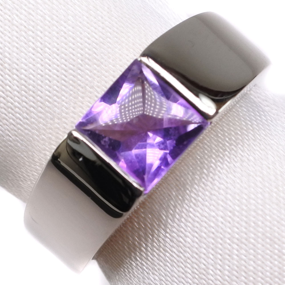 cartier ring amethyst