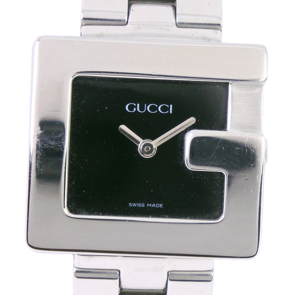 GUCCI 3600L Watches Stainless Steel Women blackDial | eBay