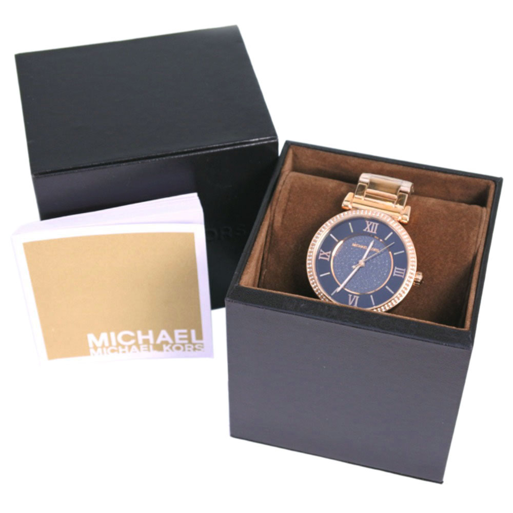 mk rhinestone watch