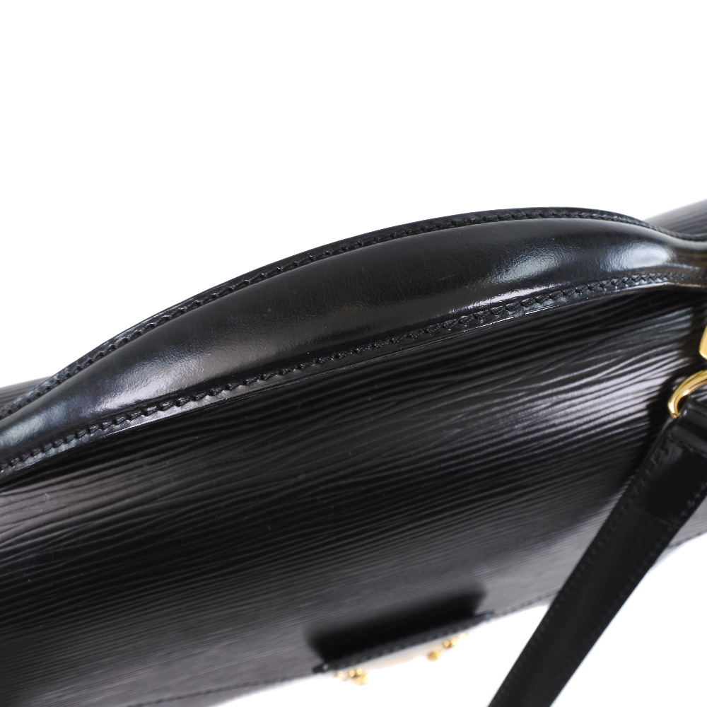LOUIS VUITTON M52122 business bag Monceau Handbag black/Gold Hardware Epi ... | eBay