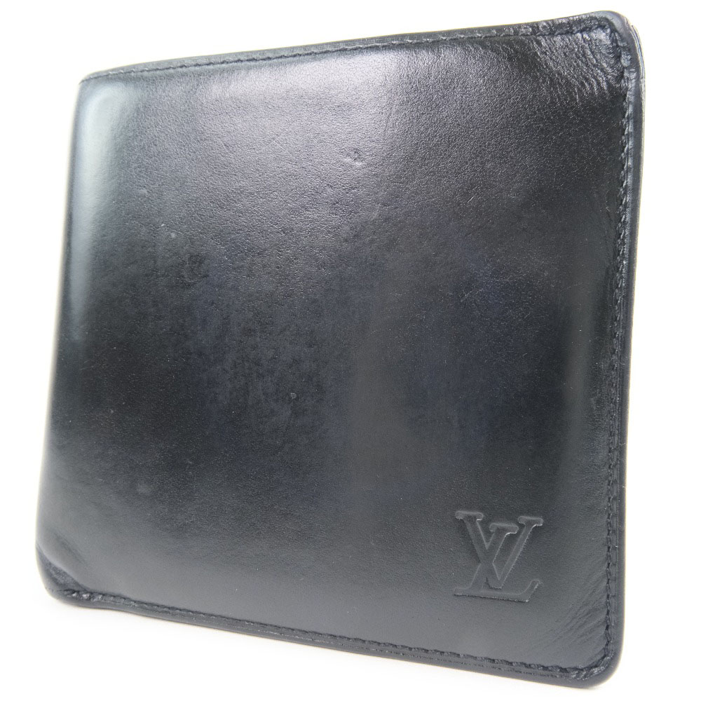 LOUIS VUITTON ポルトフォイユ・マルコ 二つ折り財布 ノマド 黒