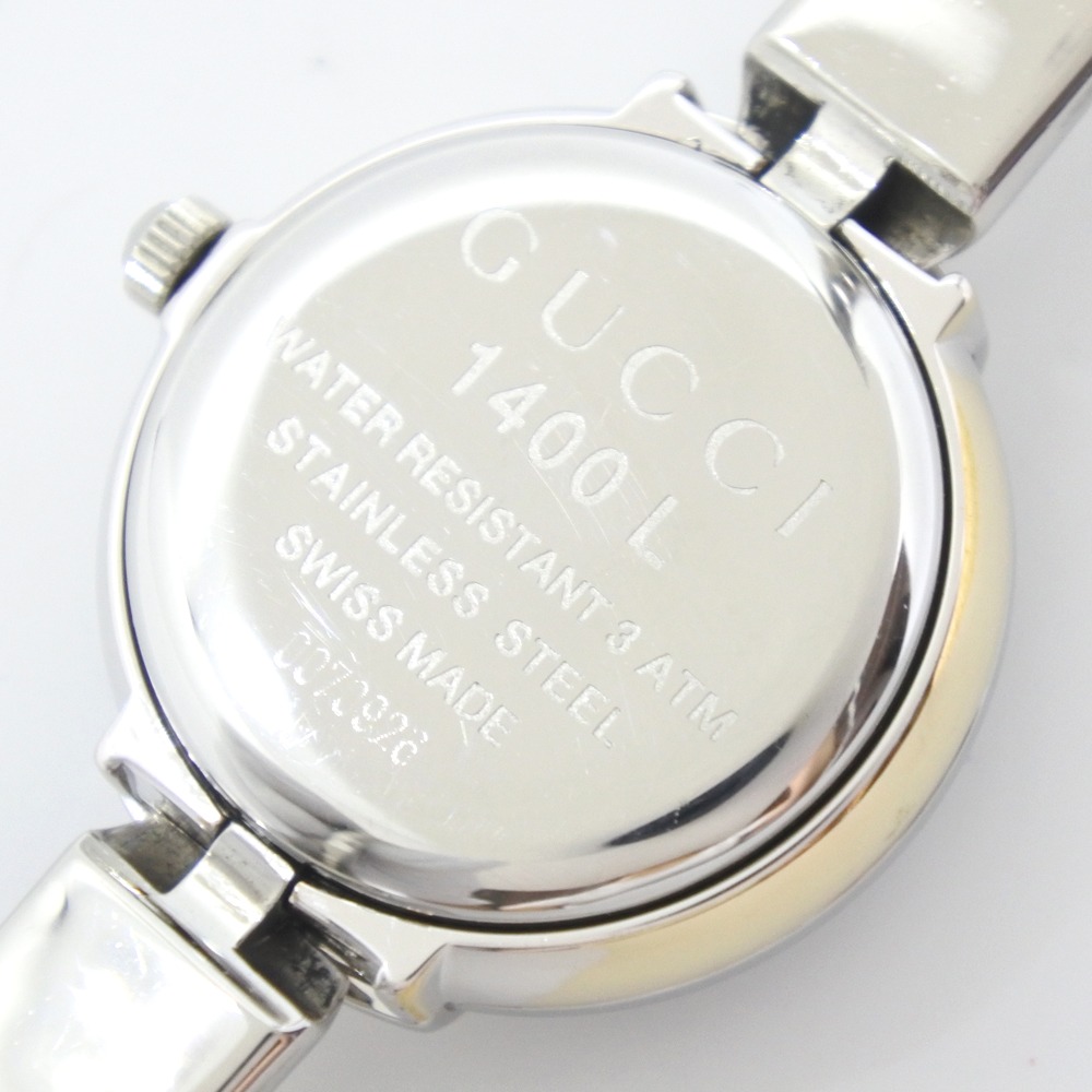 gucci 1400l silver watch price