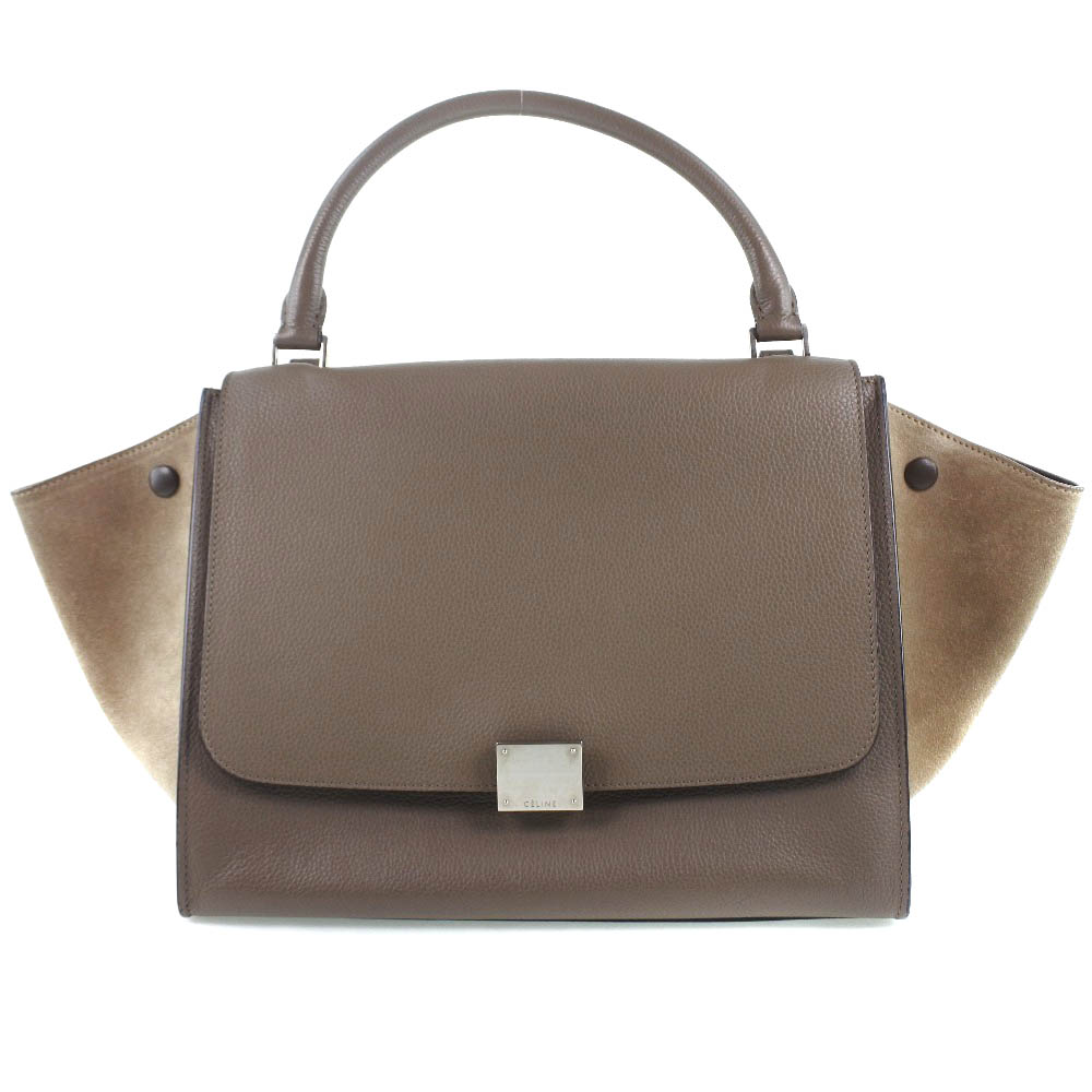 CELINE】セリーヌ トリオスモール 165113ETA ラムスキン コーラル ...