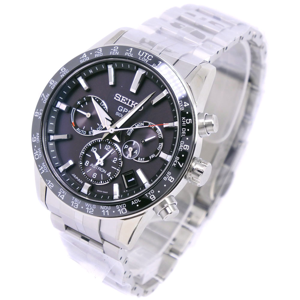 SEIKO SBXC003 Astron Watches titanium/ceramic mens blackDial | eBay