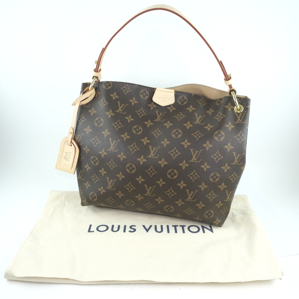 LOUIS VUITTON M43701 Graceful PM Shoulder Bag Brown Monogram canvas Women | eBay