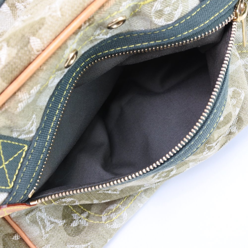 LOUIS VUITTON M95772 Monogram camouflage jasmine Handbag green canvas Women | eBay