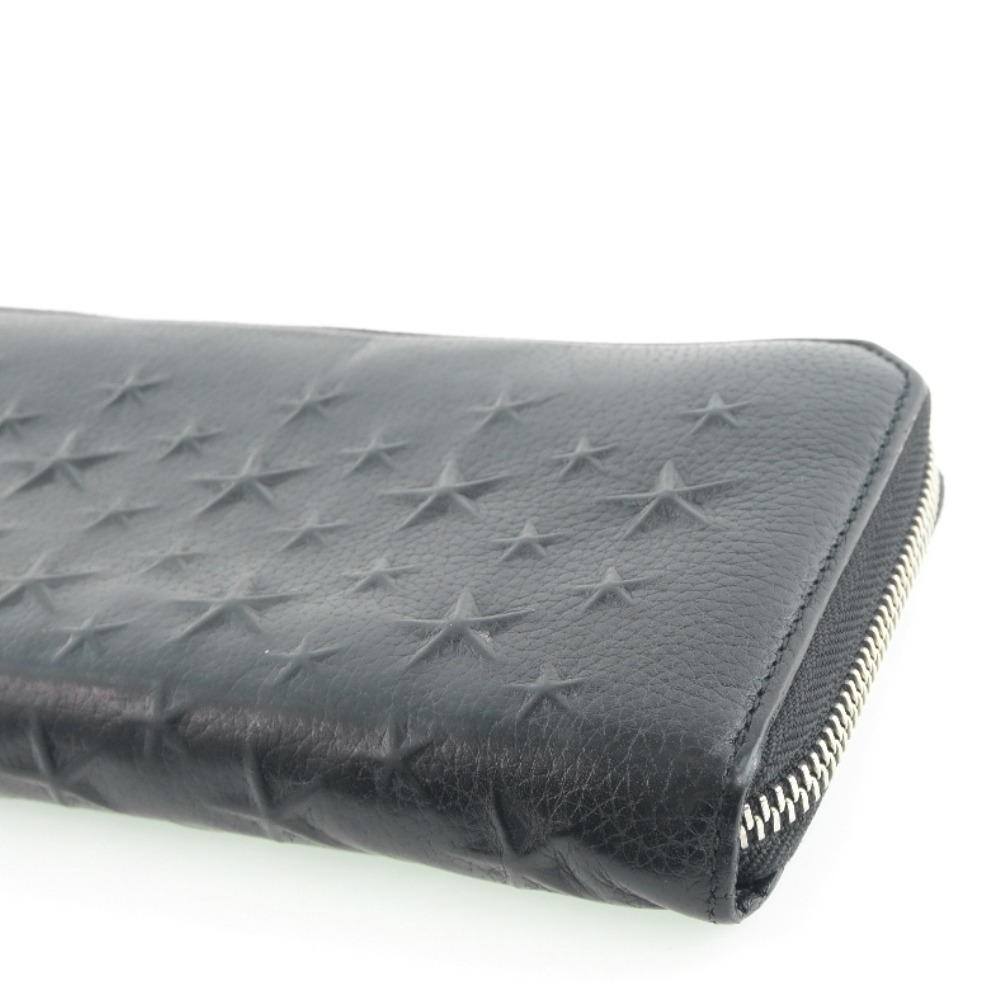 Jimmy Choo ジミーチュウ ラウンドジッパー スター レザー 黒 レディース 長財布 中古 Smasell スマセル 公式通販 サスティナブルアウトレットモール スマセル