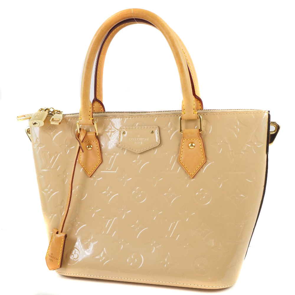 【LOUIS VUITTON】ルイ・ヴィトン モンテベロPM 2WAYショルダー M90167 モノグラムヴェルニ デュンヌ ベージュ DR2154 レディース ショルダーバッグ【中古】