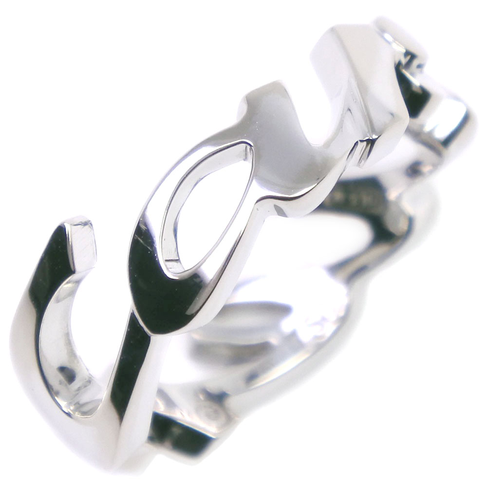 CARTIER Signature Ring K18 white gold 