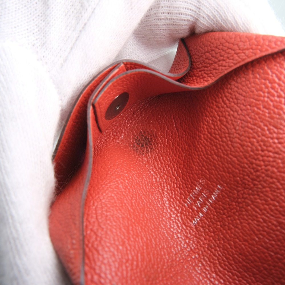 HERMES】エルメス バスティア 039759CK-9T シェーブル オレンジ C ユニ HERMES】エルメス バスティア 039759CK-9T シェーブル オレンジ C ユニ