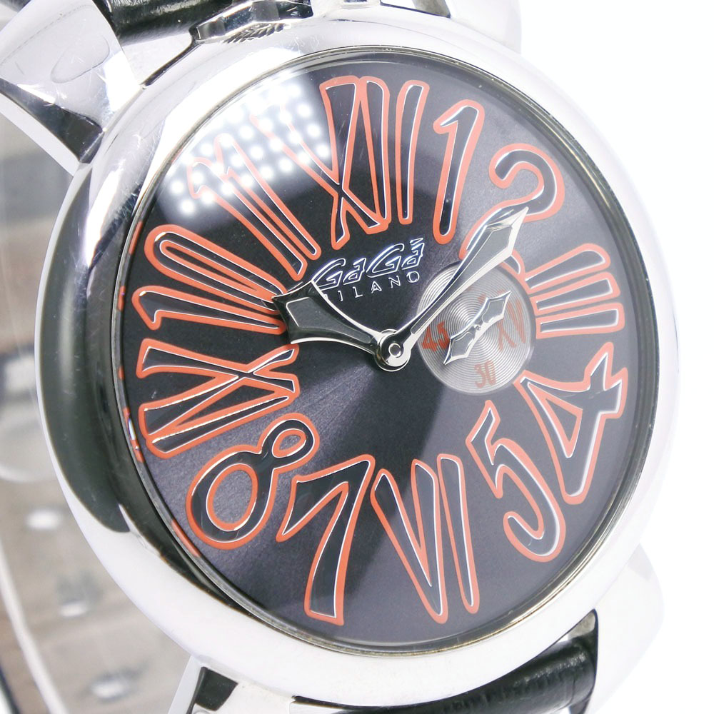 美品 マヌアーレ46 GaGa MILANO ガガミラノ 時計 5084