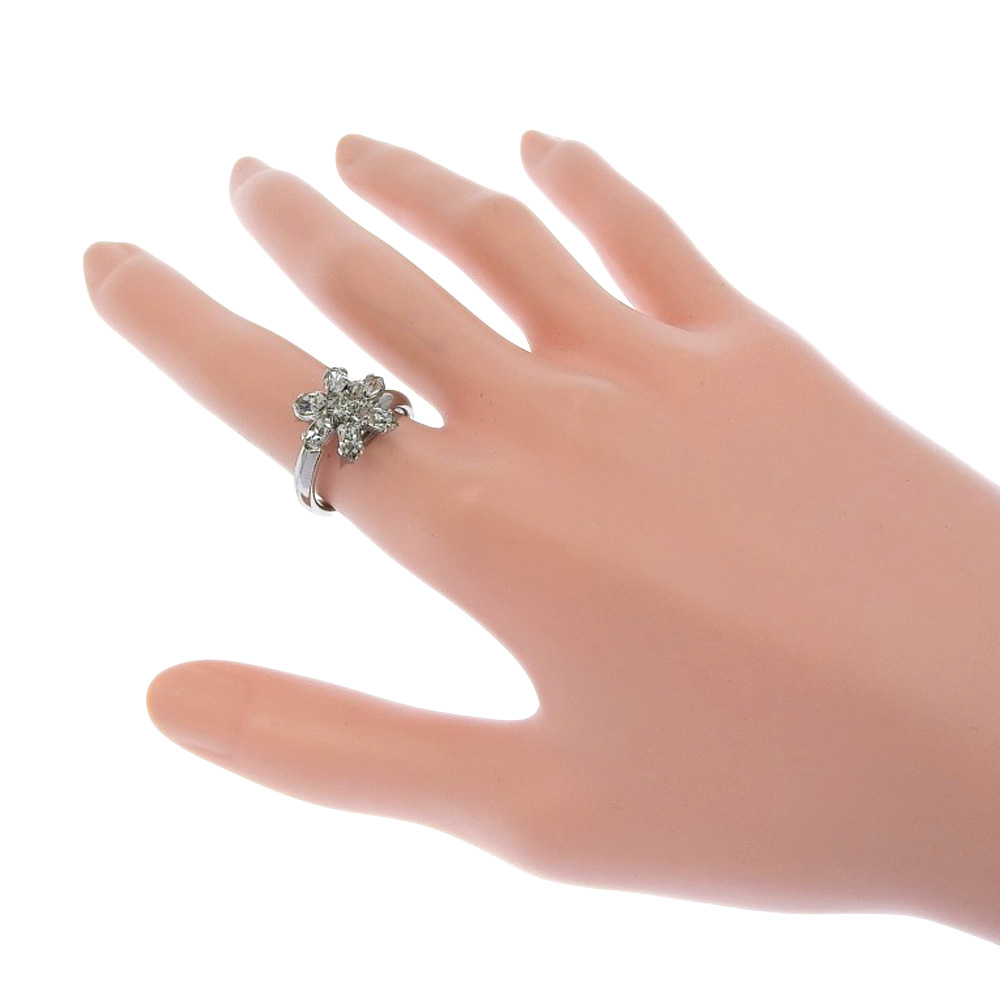 お買い上げ Christian Dior ディオール シルバー ロゴ リング15号 指輪