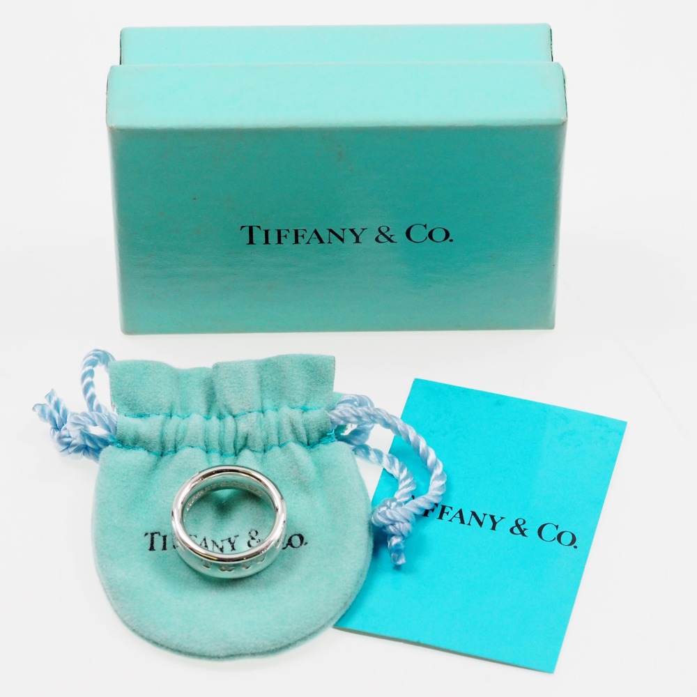 安い正規店 TIFFANY＆CO. ティファニー 1837指輪 silver925 8号 