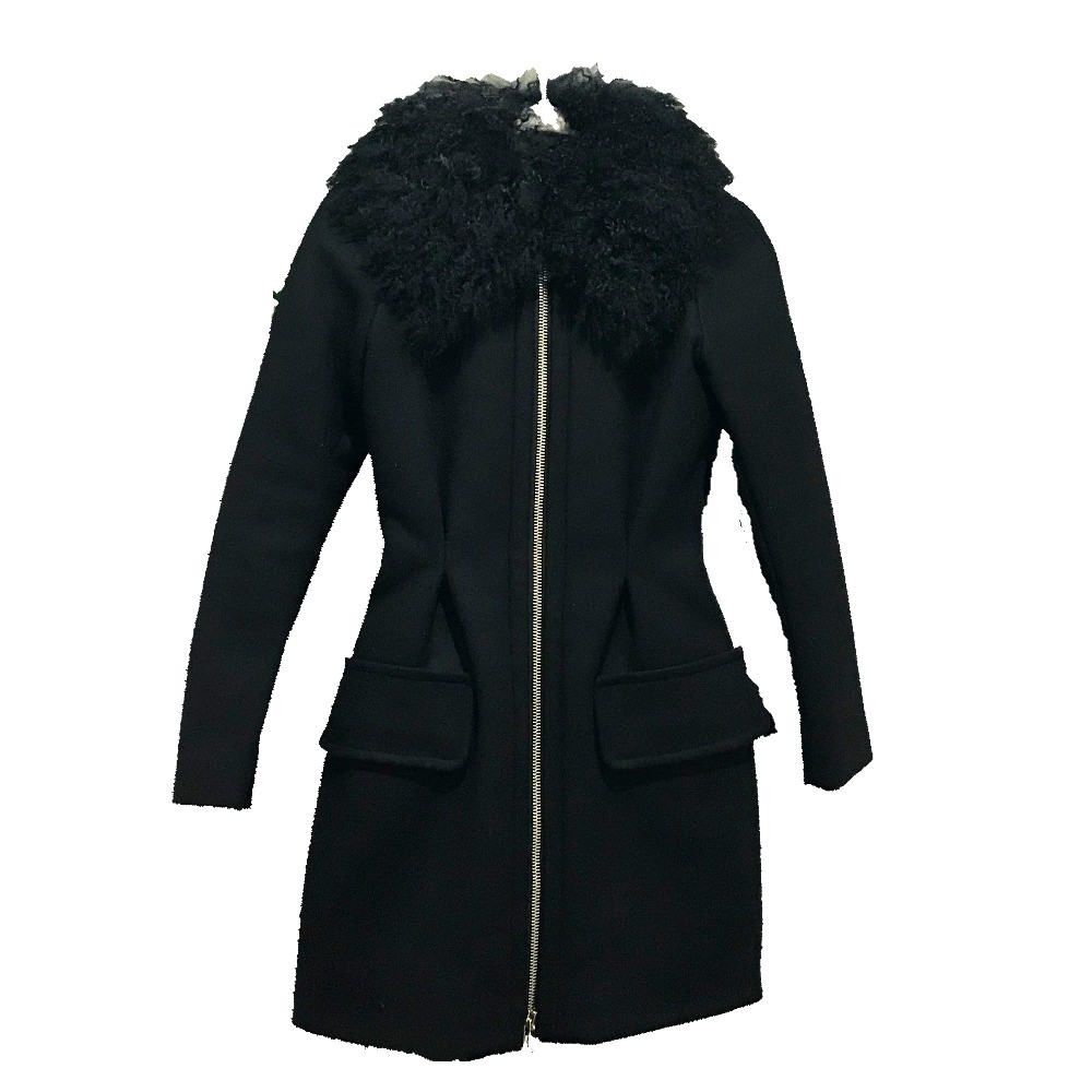 moncler womens coat black