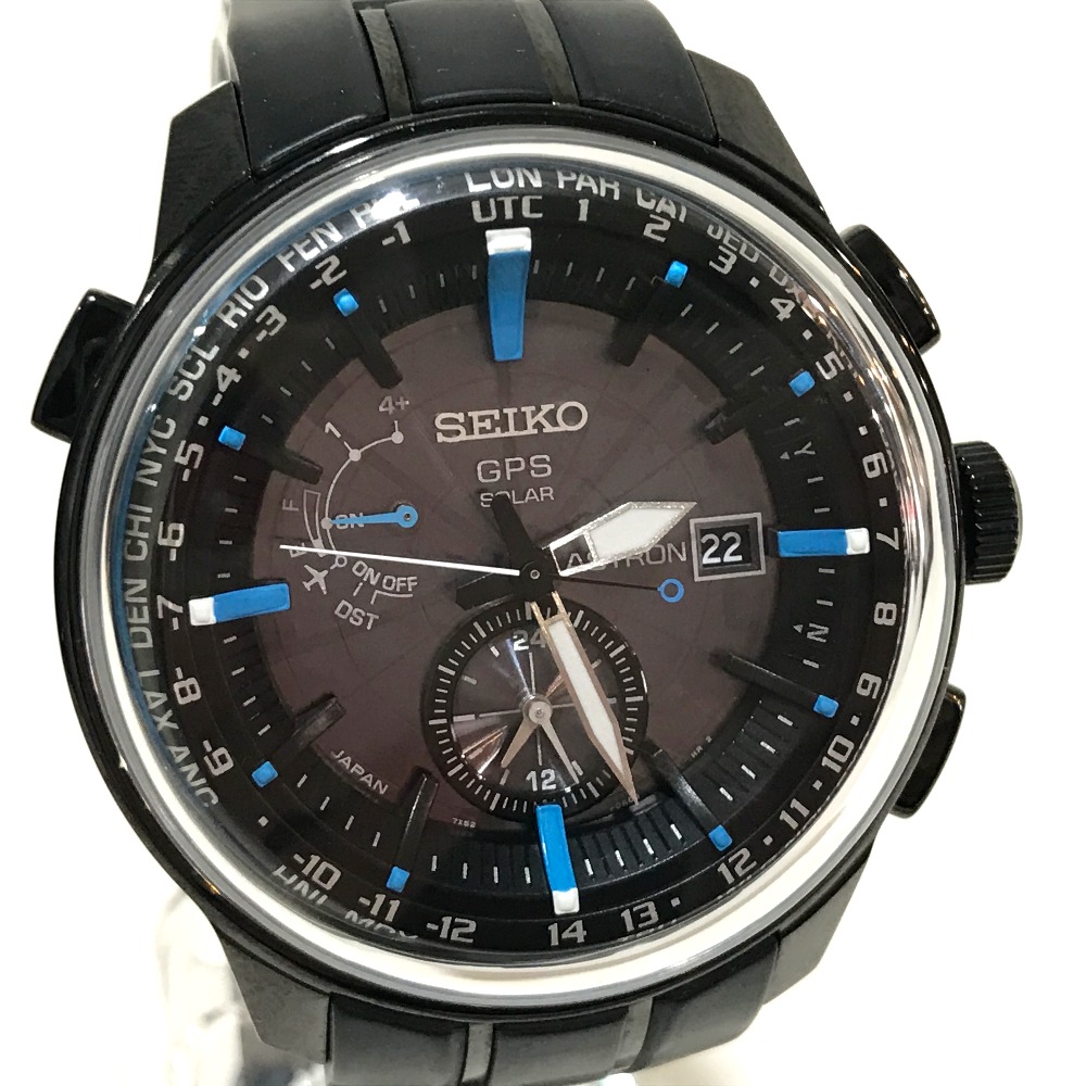 AUTHENTIC SEIKO Astron SBXA033 Wristwatch Black 7X52-0AK0 | eBay