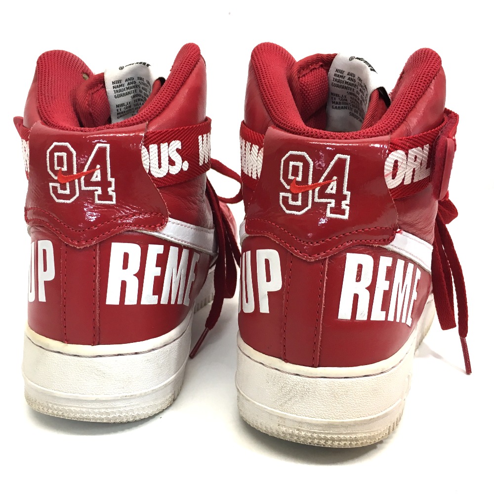supreme air force 1 red