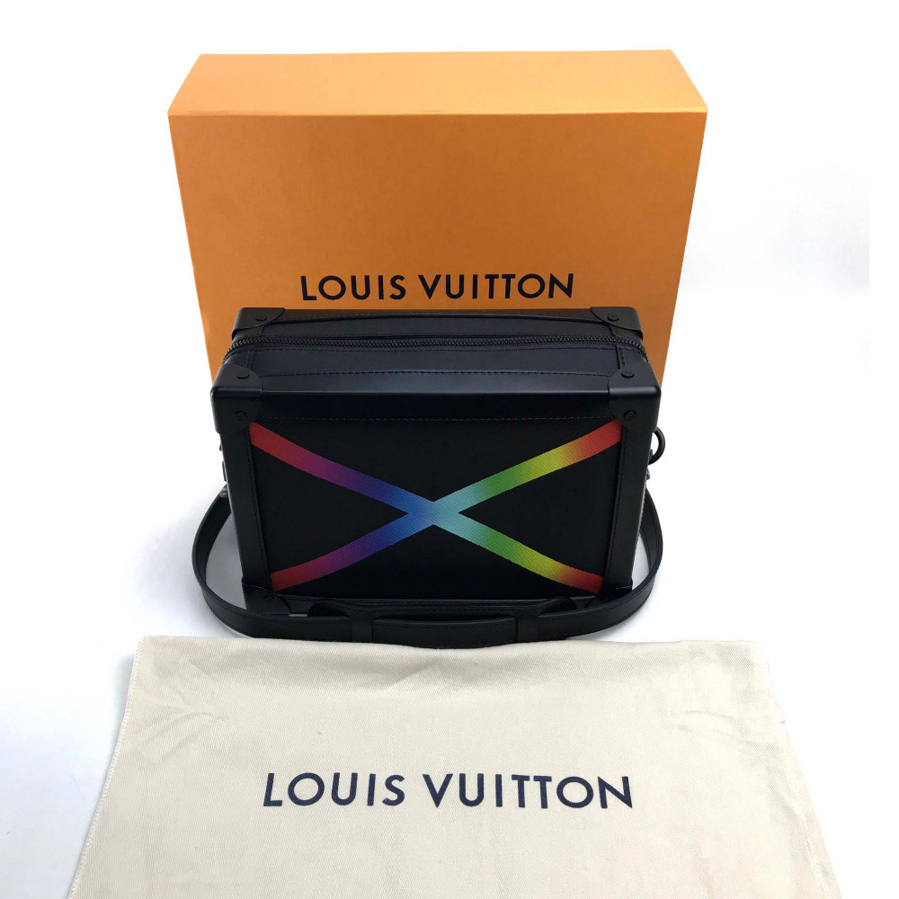 AUTHENTIC UNUSED LOUIS VUITTON Rainbow Soft Trunk Pochette Shoulder Bag M30341 | eBay