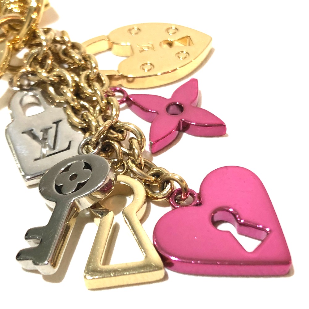AUTHENTIC LOUIS VUITTON Key ring Bag charm Porte Claire Lock Key Holder M67438 | eBay
