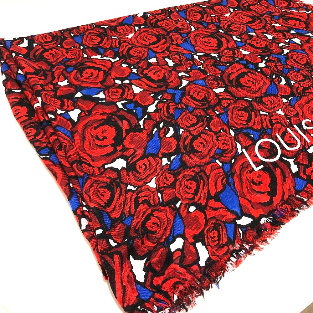 AUTHENTIC LOUIS VUITTON Rose Stole/Shawl Etol-Lock N Roses with tag Scarf M70476 | eBay