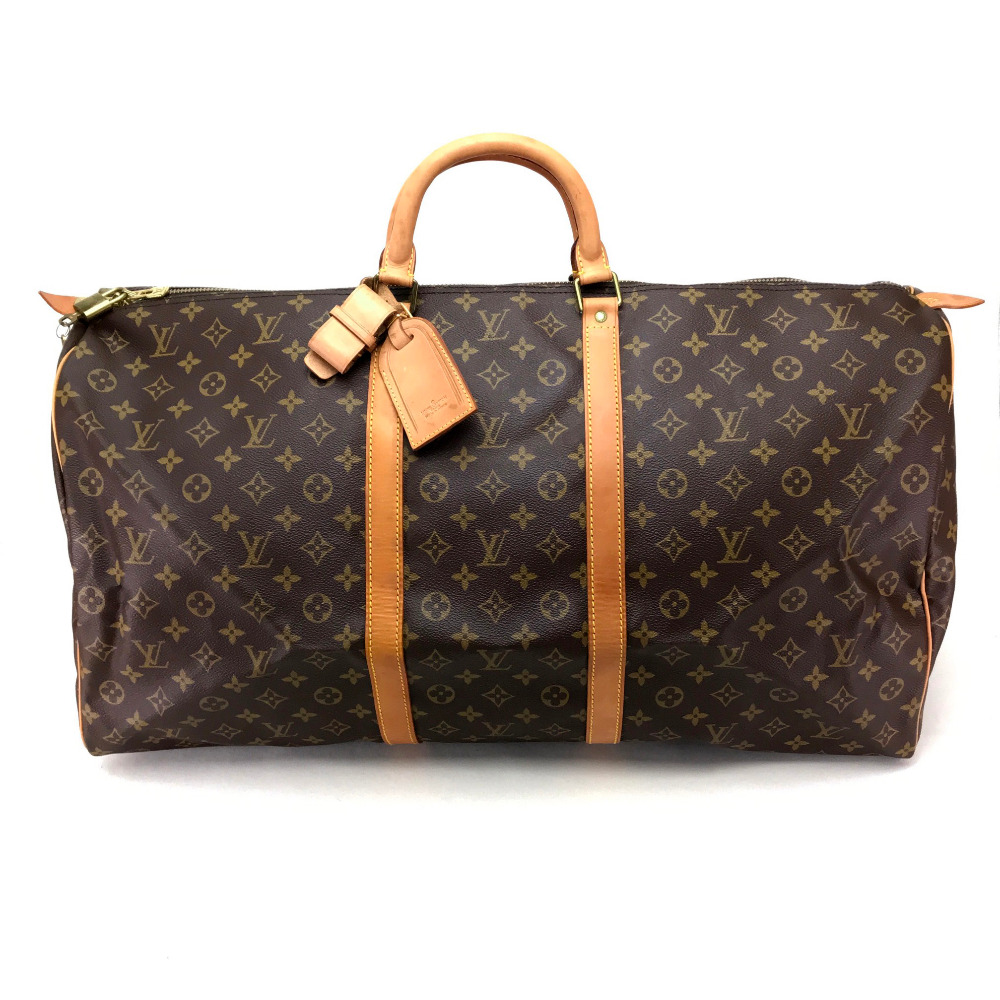 AUTHENTIC LOUIS VUITTON Monogram Keepall 60 Hand Bag Travel Duffle Bag M41422 | eBay