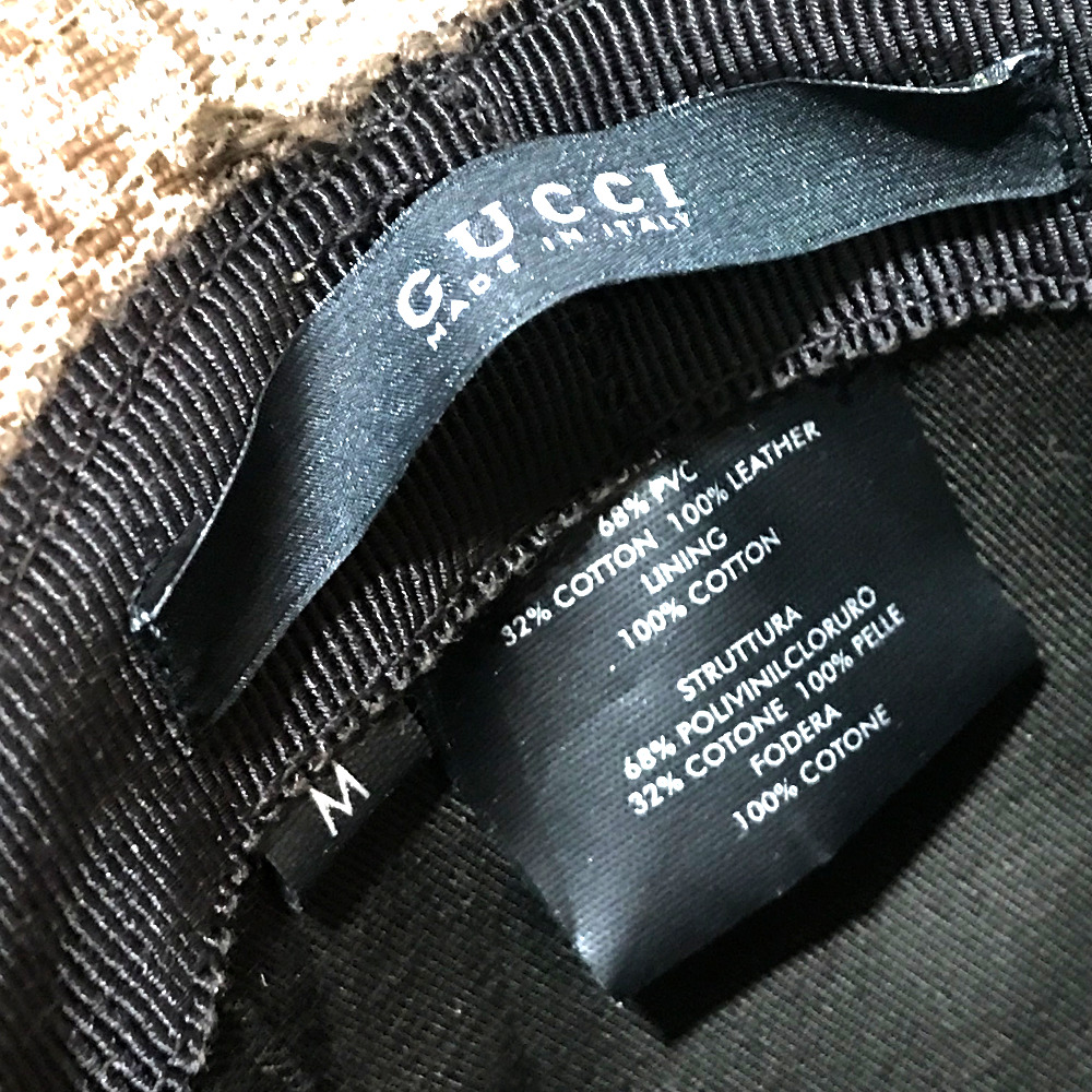 gucci hat tags
