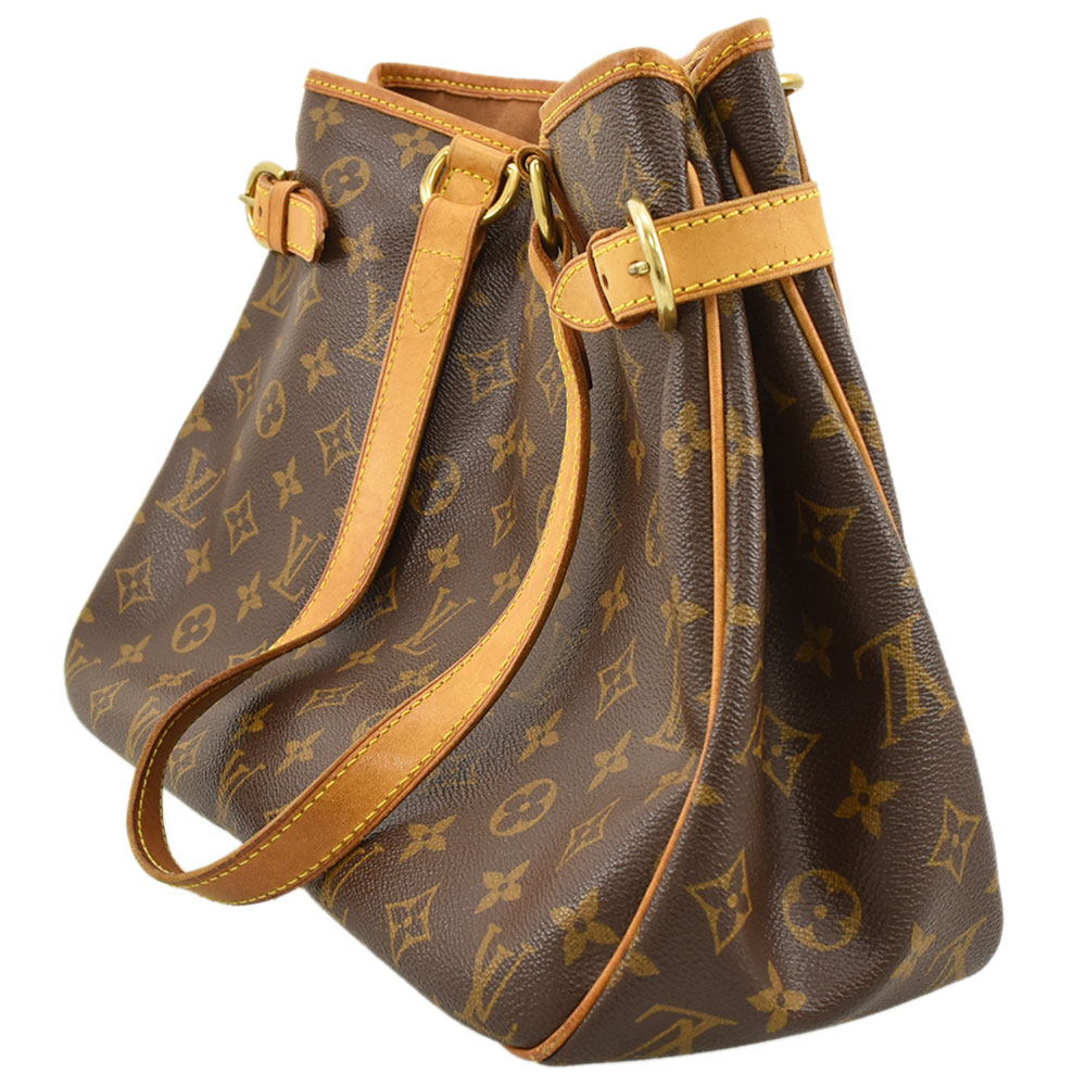 LOUIS VUITTON Monogram Batignolles Horizontal Shoulder Bag Tote Bag M51154 Women | eBay
