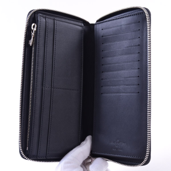 Louis Vuitton Zippy Wallet Vertical N60120 purse Damier/Damier Cobalt Women | eBay