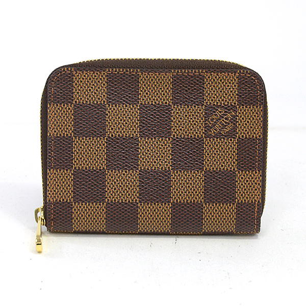 Louis Vuitton zip around purse N63070 coin purse Damier Women | eBay