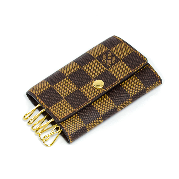 LOUIS VUITTON Monogram canvas Multicles6 Key holder  M62630 Brown