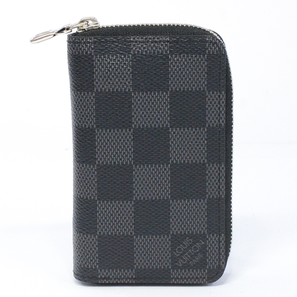 Louis Vuitton zip around purse N63076 coin purse Graffit Women | eBay