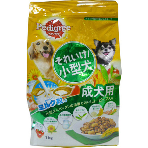 Mars Japan Limited Pedigree Soreike Small Dogs For Adult Dogs With Beef 1 Kg Pet Supplies Dog Food For Adult Dogs And Adults ー The Best Place To Buy Japanese Quality Products