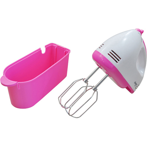 pink hand whisk