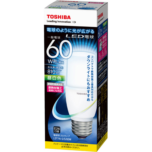 Toshiba Lighting Technology Toshiba Led Light Bulbs Ldt7n G S 60w Day White Home Appliances Led Light Bulbs ー The Best Place To Buy Japanese Quality Products Samurai Mall