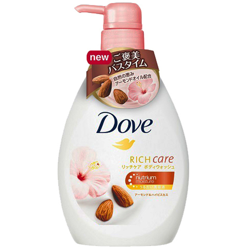 dove almond and hibiscus soap