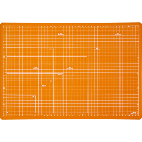 Nakabayashi Nakabayashi Folding Cutting Mat A3 Z Orange Ctmo A3or