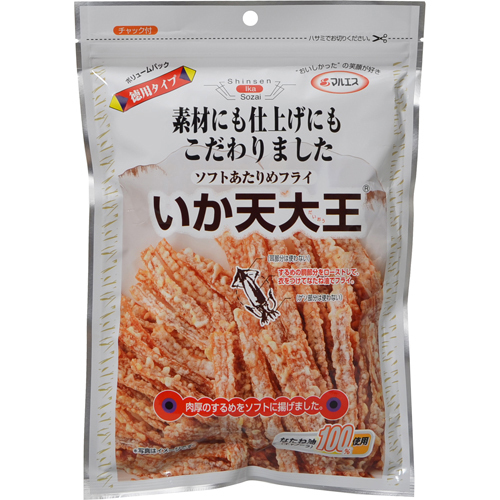 Maruesu Co Ltd Case Sale Squid Tendaiou 102gx10 Food Delicacies Snacks ー The Best Place To Buy Japanese Quality Products Samurai Mall