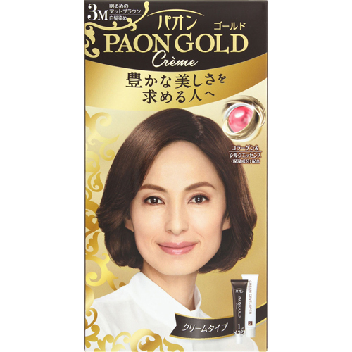 Schwarzkopf Henkel Paon Gold Hair Color Cream Type 3m Bright