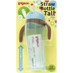 Pigeon Pigeon Straw Bottle Tall Blue Baby Kids Baby Mug ー The Best Place To Buy Japanese Quality Products Samurai Mall