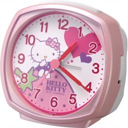Rhythm Watch Industry Rhythm Watch Character Clock Hello Kitty Pink 4ra478 M13 Home Appliance Alarm Clock ー The Best Place To Buy Japanese Quality Products Samurai Mall