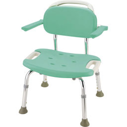 wide shower chair with arms