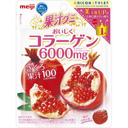 Meiji Case Sale Meiji Fruit Juice Gummy Collagen Pomegranate 81gx6 Bags Food Gummy ー The Best Place To Buy Japanese Quality Products Samurai Mall