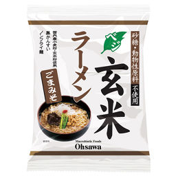 Osawa Japan Osawa S Veggie Brown Rice Ramen Gummy Miso 119g Food Ramen No Animal Material Used ー The Best Place To Buy Japanese Quality Products Samurai Mall
