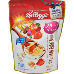 Nippon Kellogg Kellogg Selected Material Fruit Granola Bag 0g Food Granola Crunch ー The Best Place To Buy Japanese Quality Products Samurai Mall