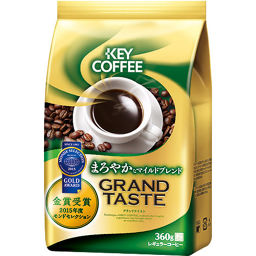 Key Coffee Key Coffee Grand Taste Mild Mild Blend Powder 360g Water Beverage Regular Coffee All ー The Best Place To Buy Japanese Quality Products Samurai Mall